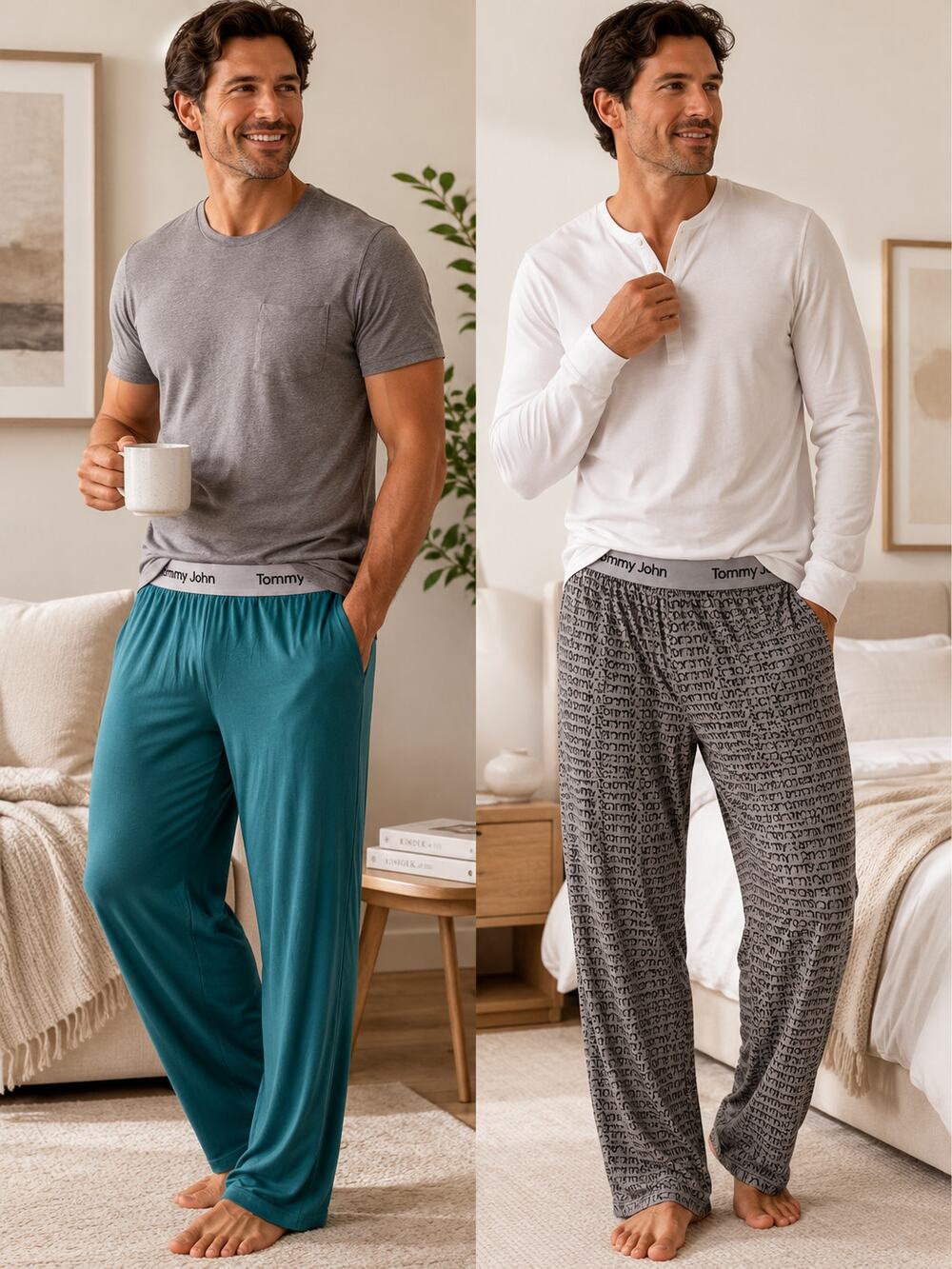 Tommy John Pajama Pants Bundle Modal Sleep Lounge Pants Men’s M